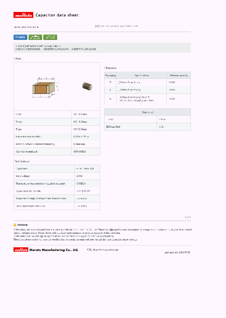 GRM155F51E104ZA01D_6932398.PDF Datasheet