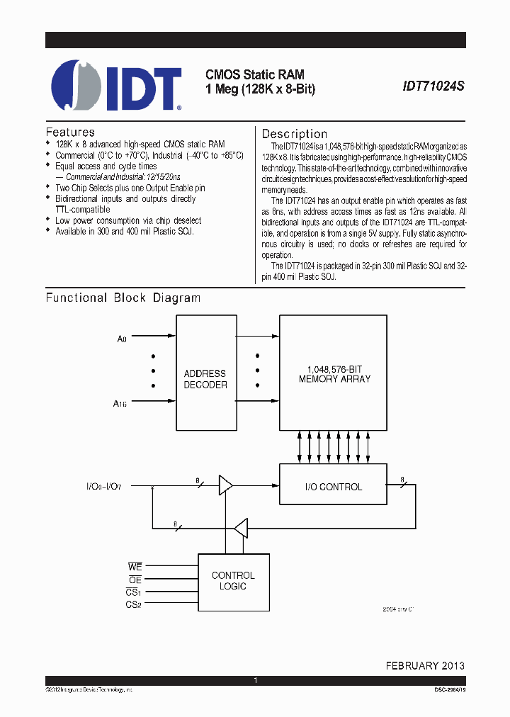 IDT71024S_6932829.PDF Datasheet