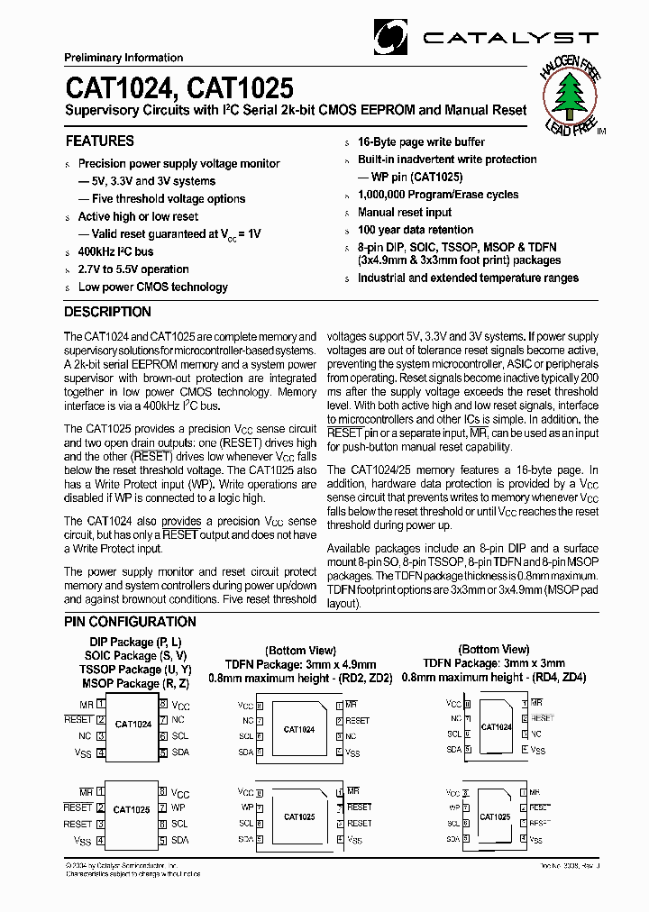 CAT1024SI-25TE13_6710494.PDF Datasheet