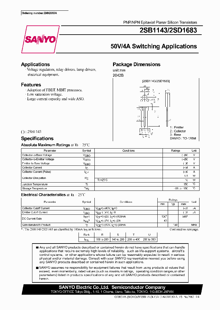 2SB1143_6711540.PDF Datasheet