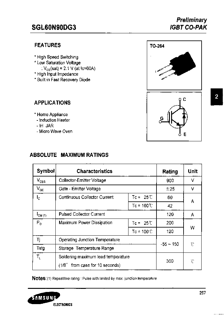 SGL60N90DG3_6707697.PDF Datasheet
