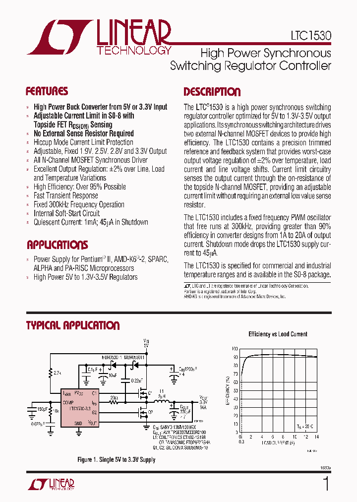 LTC1530IS8-33PBF_6713207.PDF Datasheet