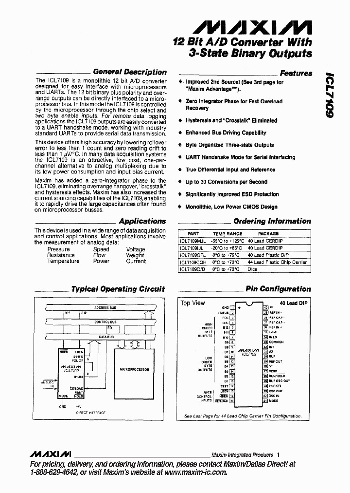 ICL7109CMH-T_6711039.PDF Datasheet