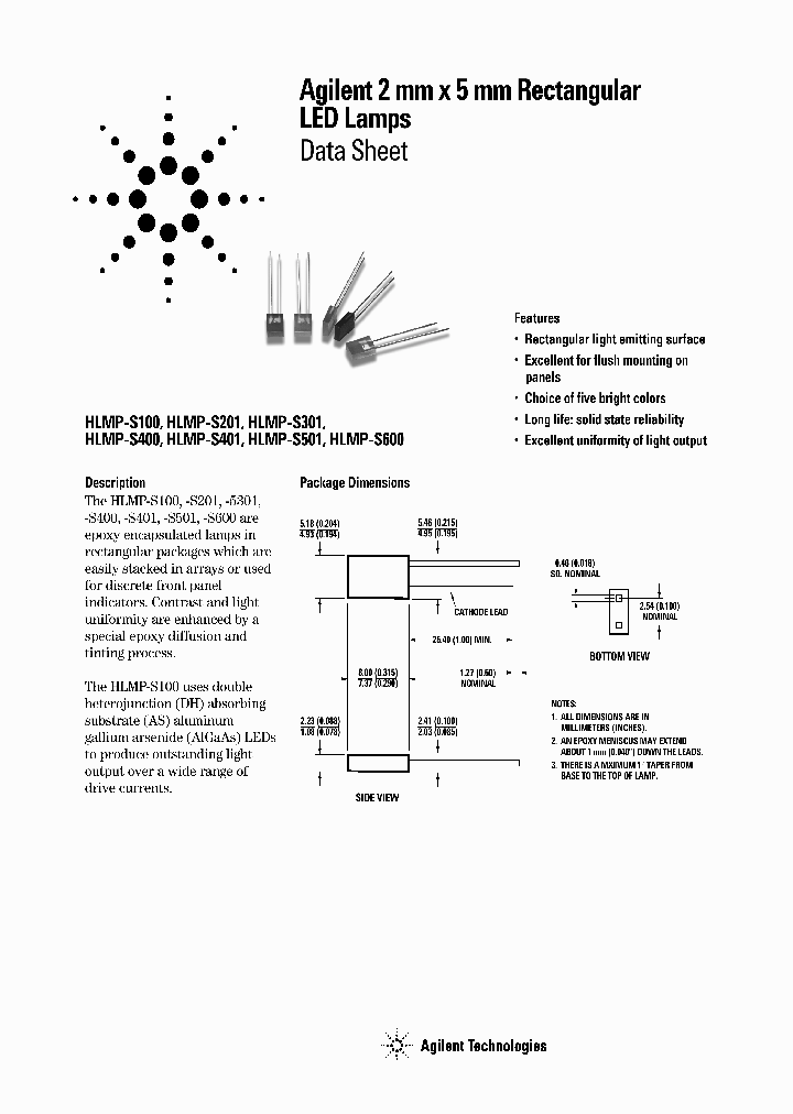 HLMP-S600-A0000_6713674.PDF Datasheet
