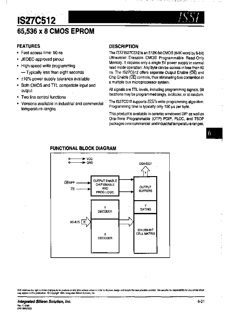 IS27C512-12CWI_6713404.PDF Datasheet