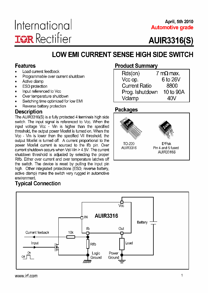 AUIR3316STRR_6714675.PDF Datasheet