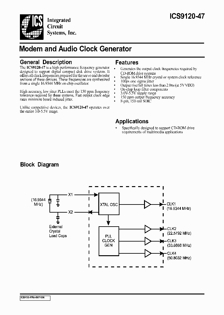 ICS9120M-47LF_6714492.PDF Datasheet