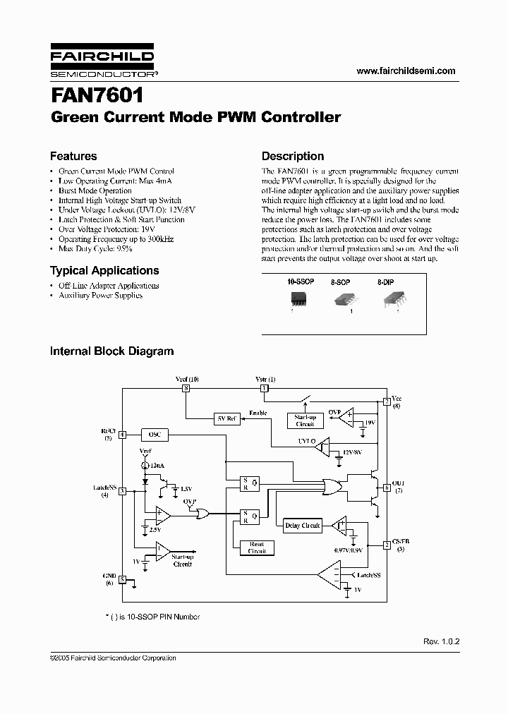 FAN7601GX_6716935.PDF Datasheet