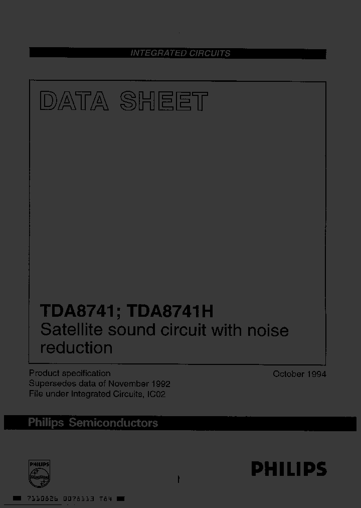 TDA8741NB_6719965.PDF Datasheet