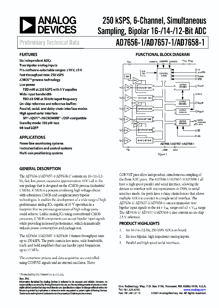 AD7656-1YSTZ-500RL7_6715165.PDF Datasheet