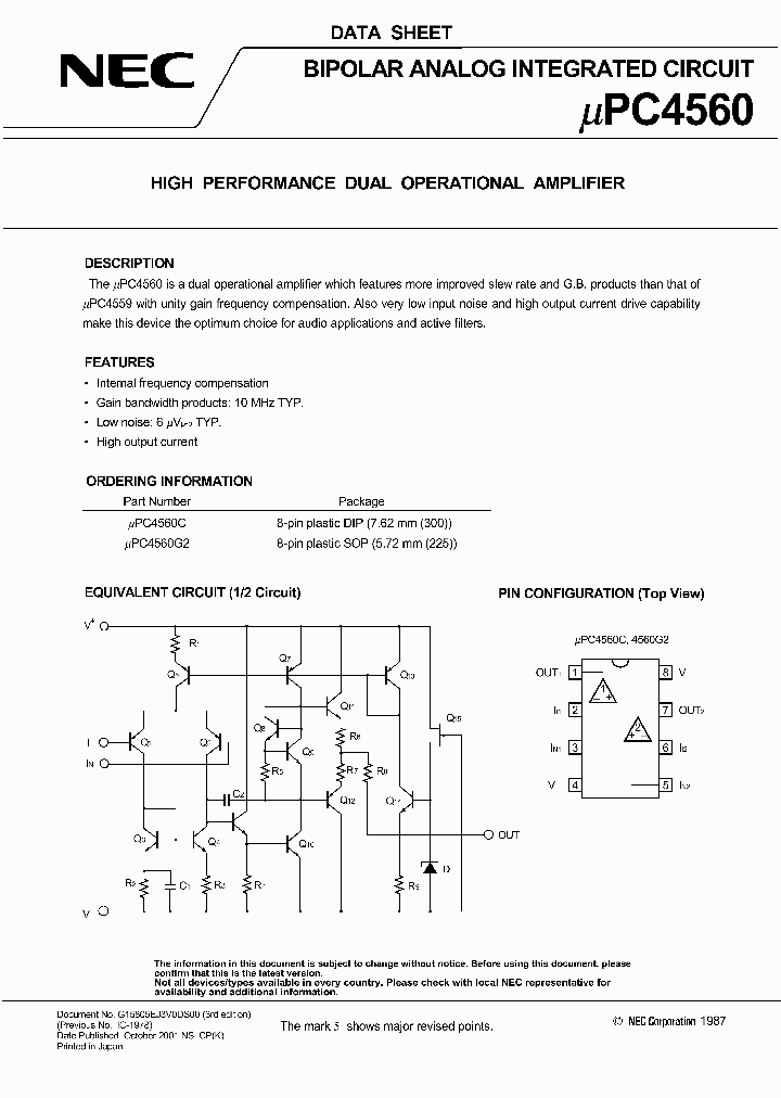 UPC4560C_6718848.PDF Datasheet