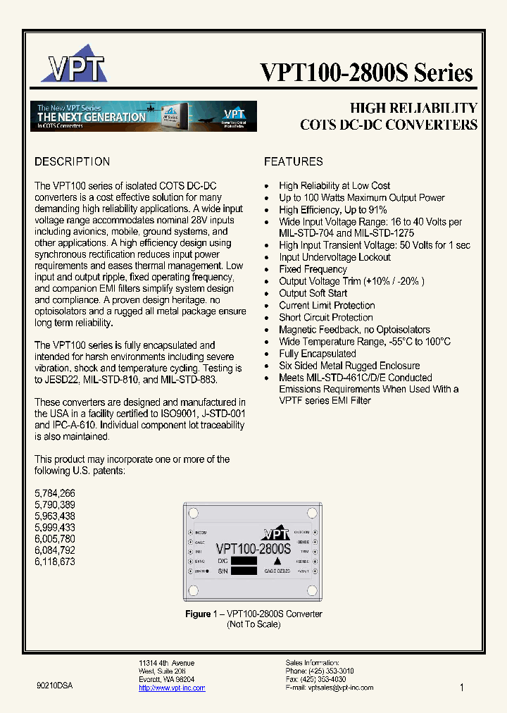 VTP100-2815S_6720212.PDF Datasheet