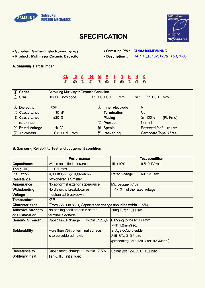 CL10A106MP8NNNC_6934963.PDF Datasheet