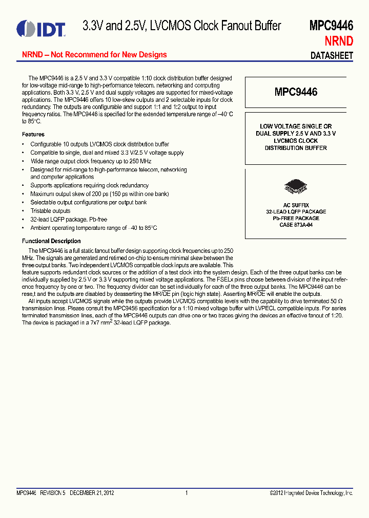 MPC9446AC_6935015.PDF Datasheet