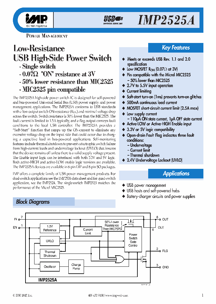 IMP2525A-1BM_6723778.PDF Datasheet