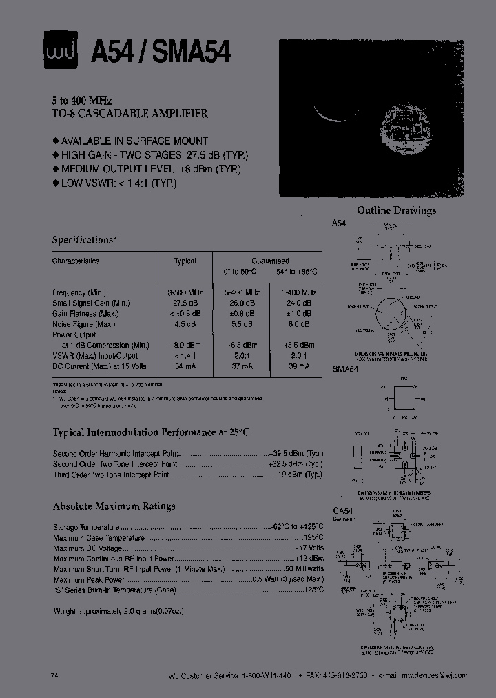 A54_6722988.PDF Datasheet