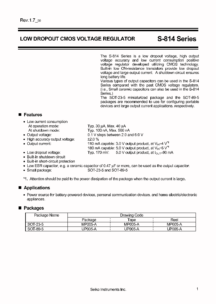 S-814A21AMC-BCL-T2_6724884.PDF Datasheet