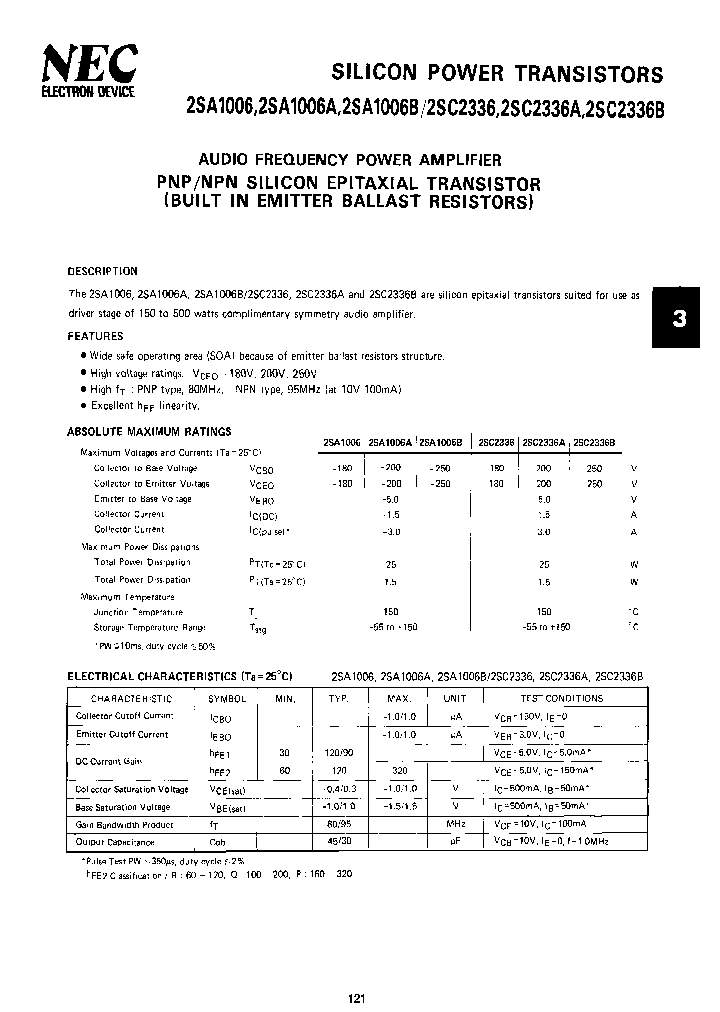 2SA1006Q_6726228.PDF Datasheet