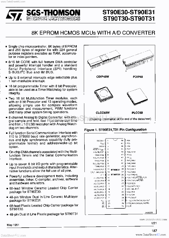 ST90E31_6936138.PDF Datasheet