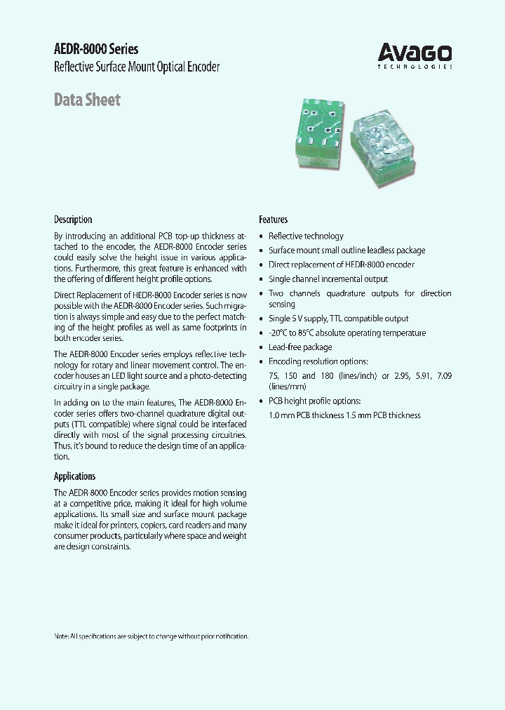AEDR-8100OPTION1P0_6726895.PDF Datasheet