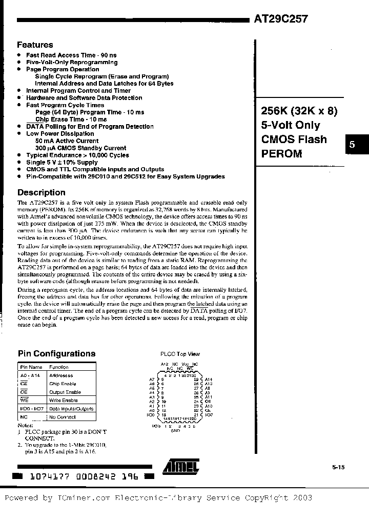 AT29C257-25JC_6728256.PDF Datasheet