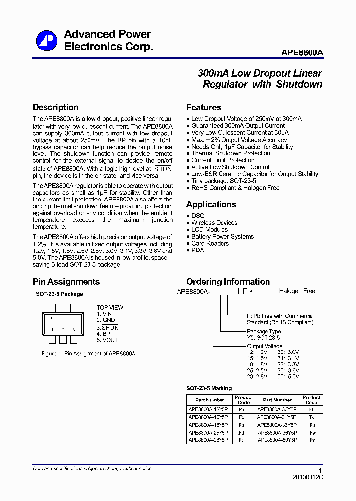 APE8800A-31Y5P-HF_6726559.PDF Datasheet
