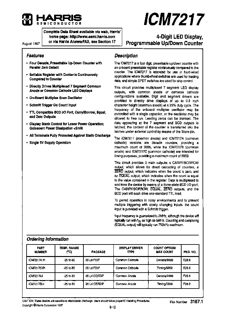 ICM7217AIPI_6727062.PDF Datasheet