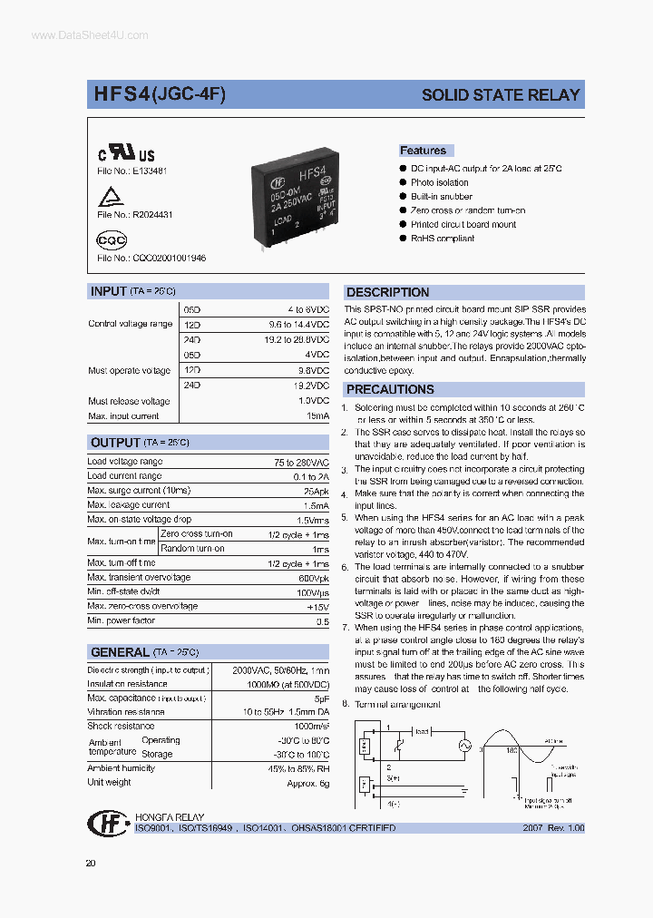 HFS4_6936605.PDF Datasheet