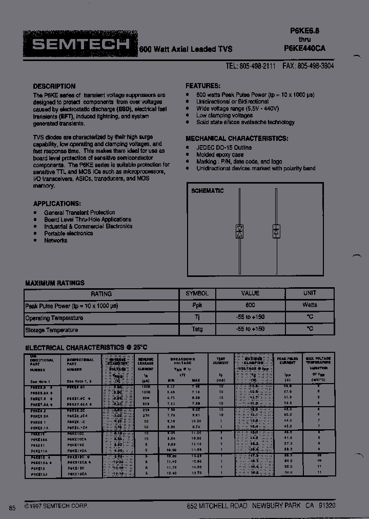 P6KE12CATR_6728159.PDF Datasheet
