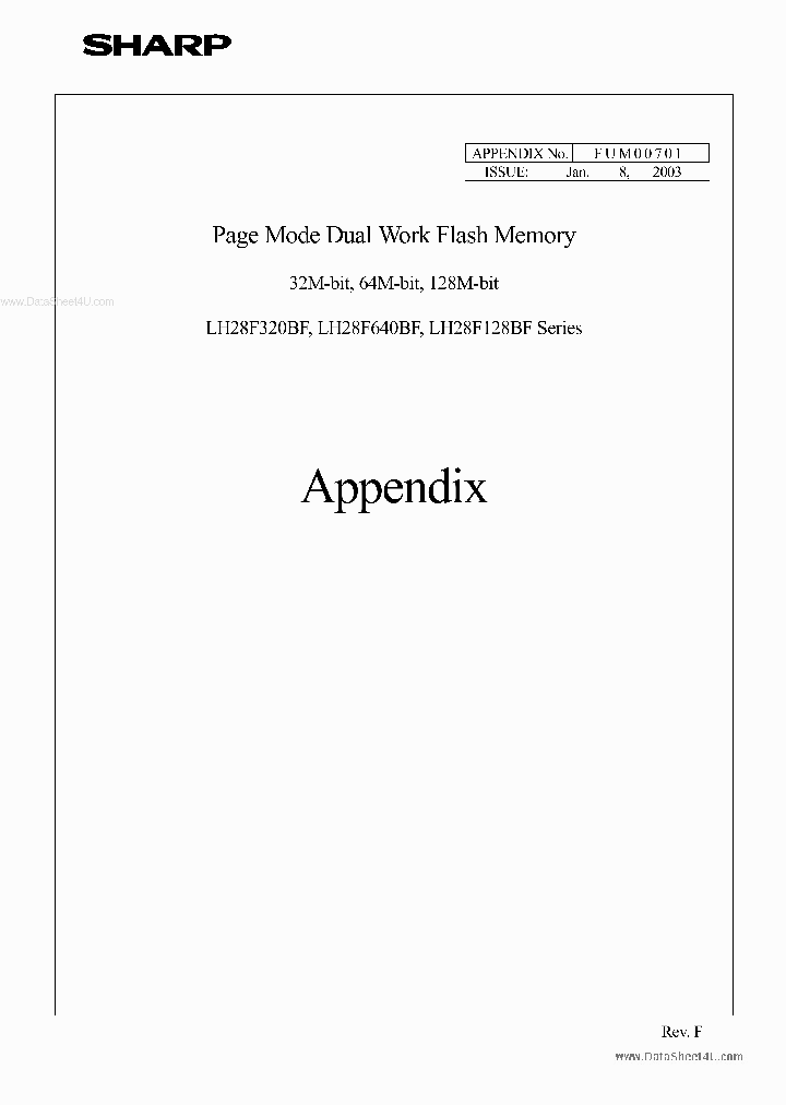 LH28F128BF_6936673.PDF Datasheet
