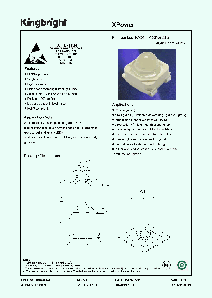 KAD1-1010SY28Z1S_6729144.PDF Datasheet