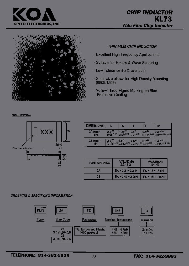 KL732BTE2N7G_6728844.PDF Datasheet