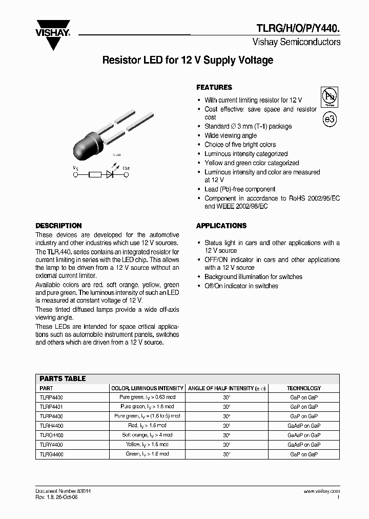 TLRP4406_6730208.PDF Datasheet