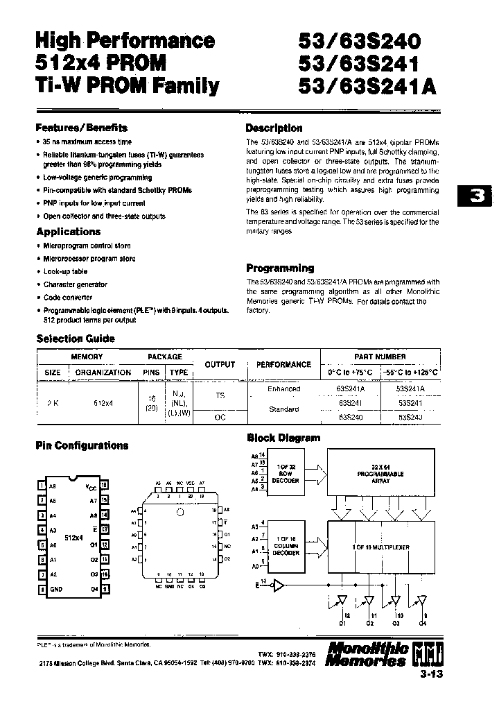 63S241ALXXXX_6730422.PDF Datasheet