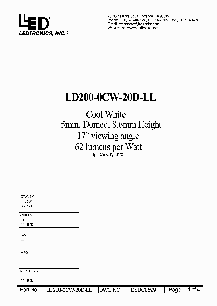 LEDTRONICSINC-LD200-0CW-20D-LL_6730497.PDF Datasheet