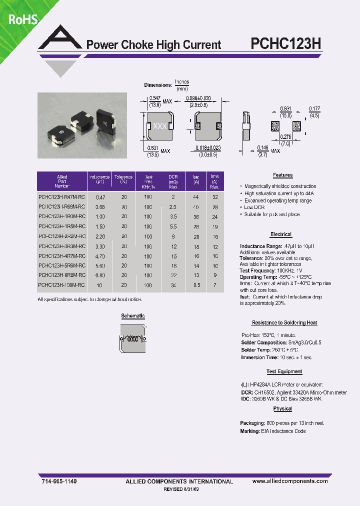 PCHC123H-100M-RC_6732040.PDF Datasheet