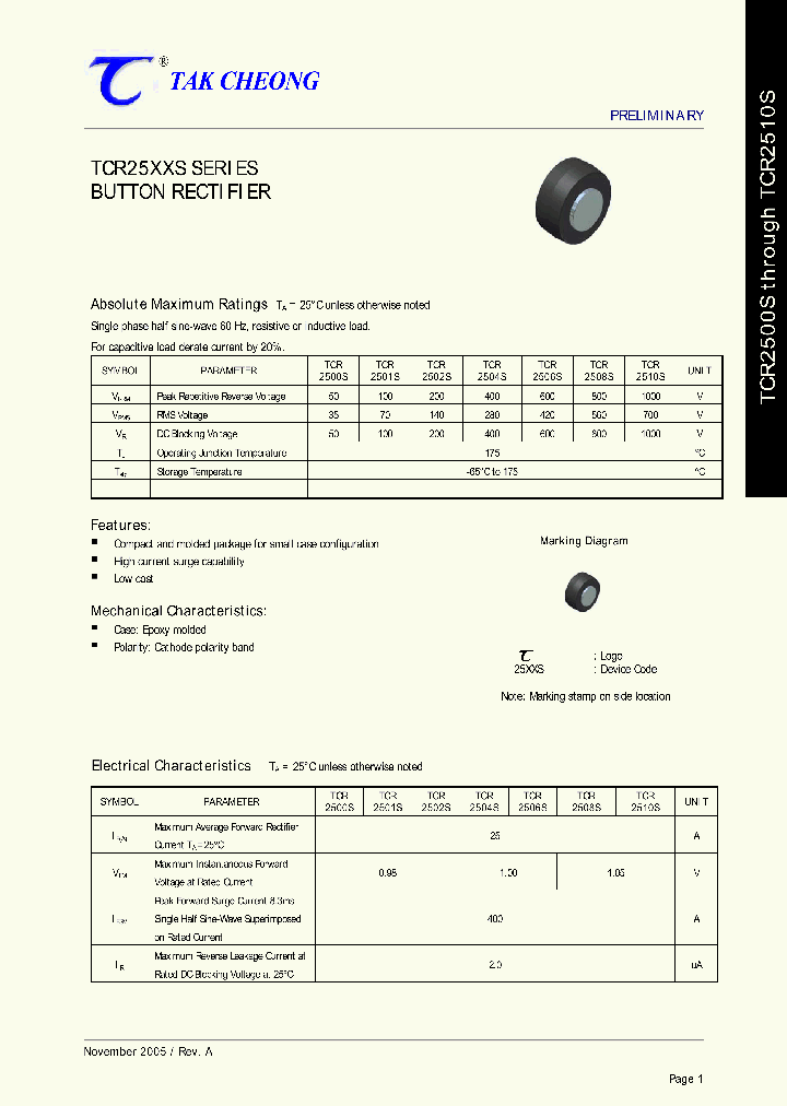 TCR2510S_6732598.PDF Datasheet