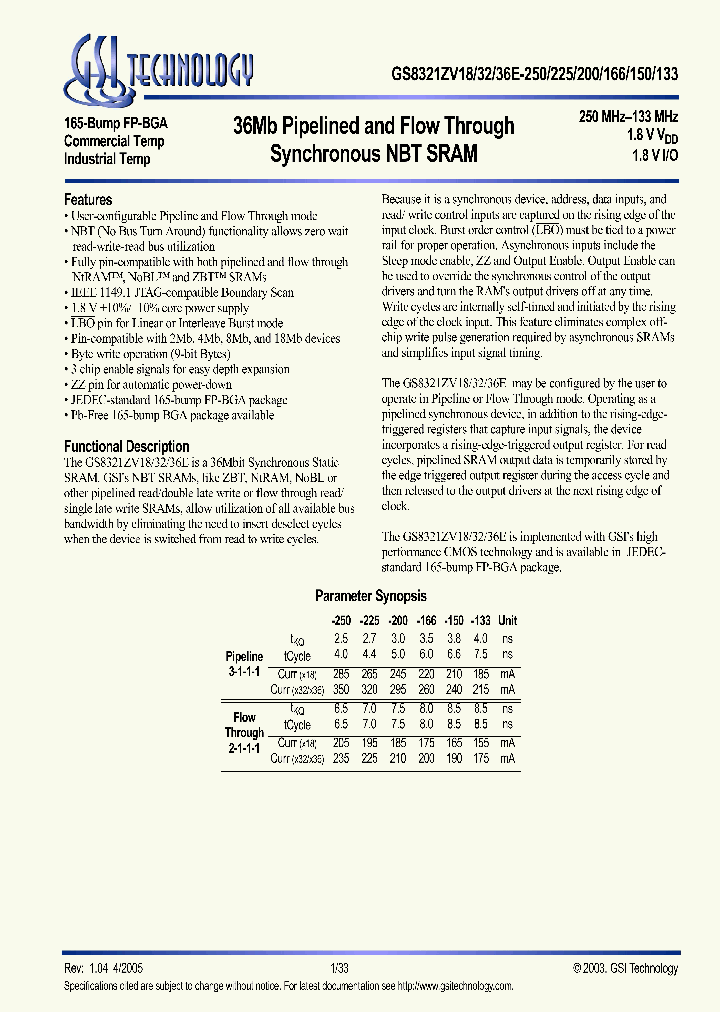 GS8321ZV18E-133IT_6732185.PDF Datasheet