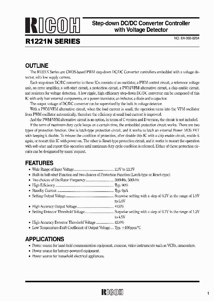 R1221N15AF-TR-FA_6728723.PDF Datasheet