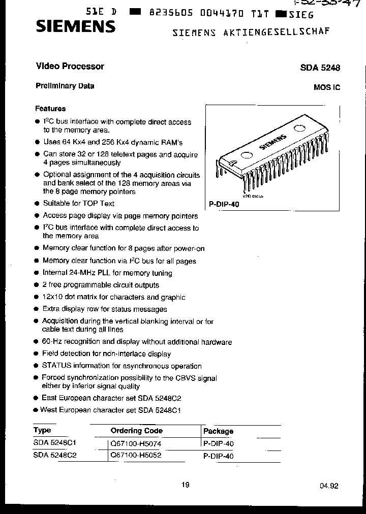 SDA5248C2_6731241.PDF Datasheet