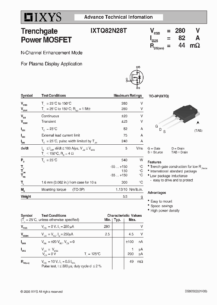 IXYSCORP-IXTQ82N28T_6731053.PDF Datasheet