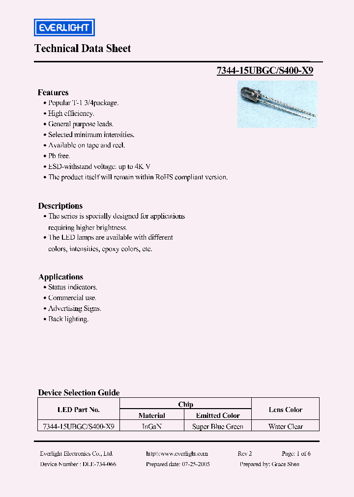 7344-15UBGCS400-X9_6731834.PDF Datasheet
