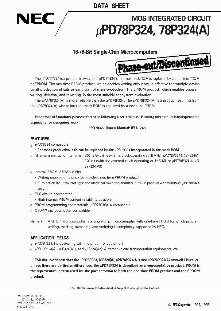 UPD78P324GJA-5BJ_6733790.PDF Datasheet