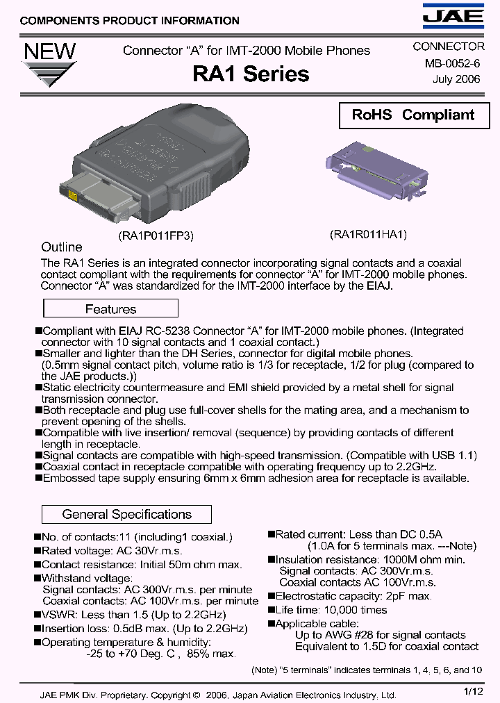 RA1R111HA1E1000_6733932.PDF Datasheet