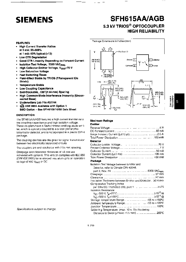SFH615AA-X001T_6737123.PDF Datasheet