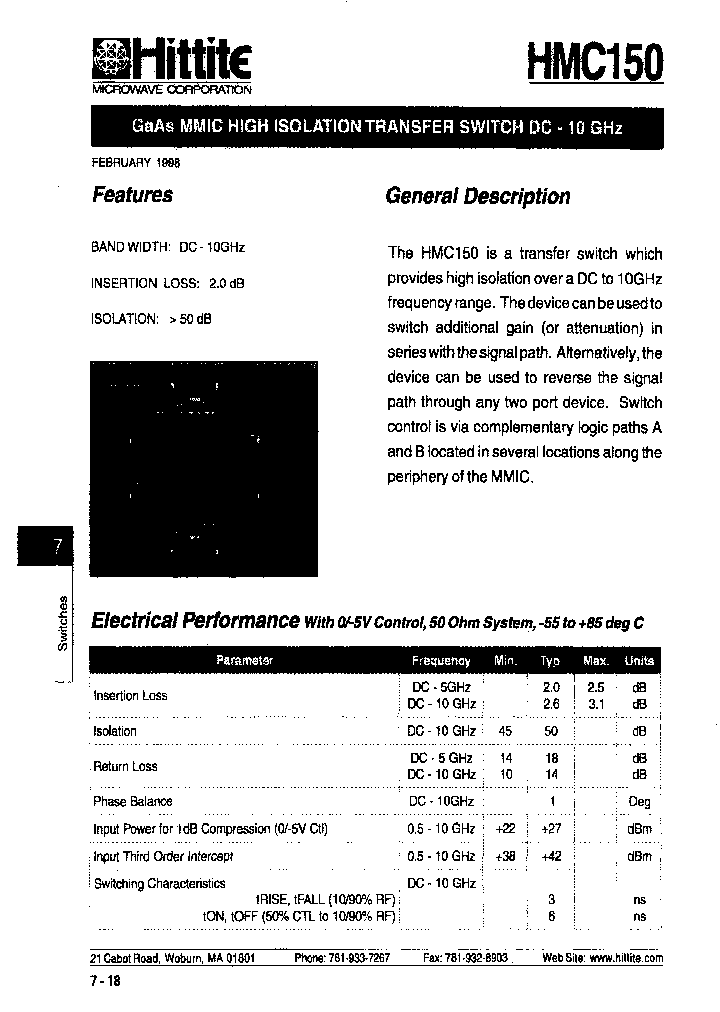 HMC150_6733819.PDF Datasheet
