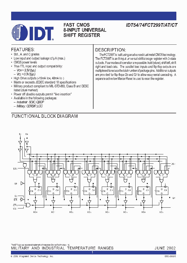74FCT299ATQ_6736304.PDF Datasheet