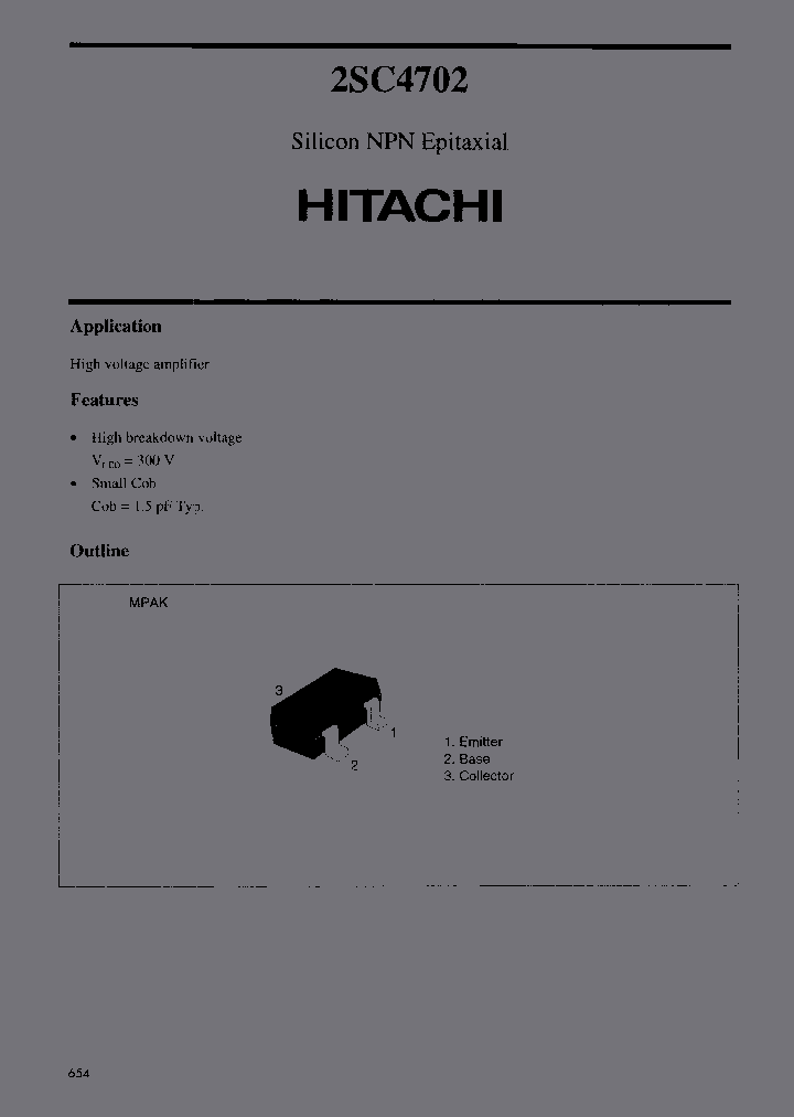 2SC4702XV-TL_6737985.PDF Datasheet