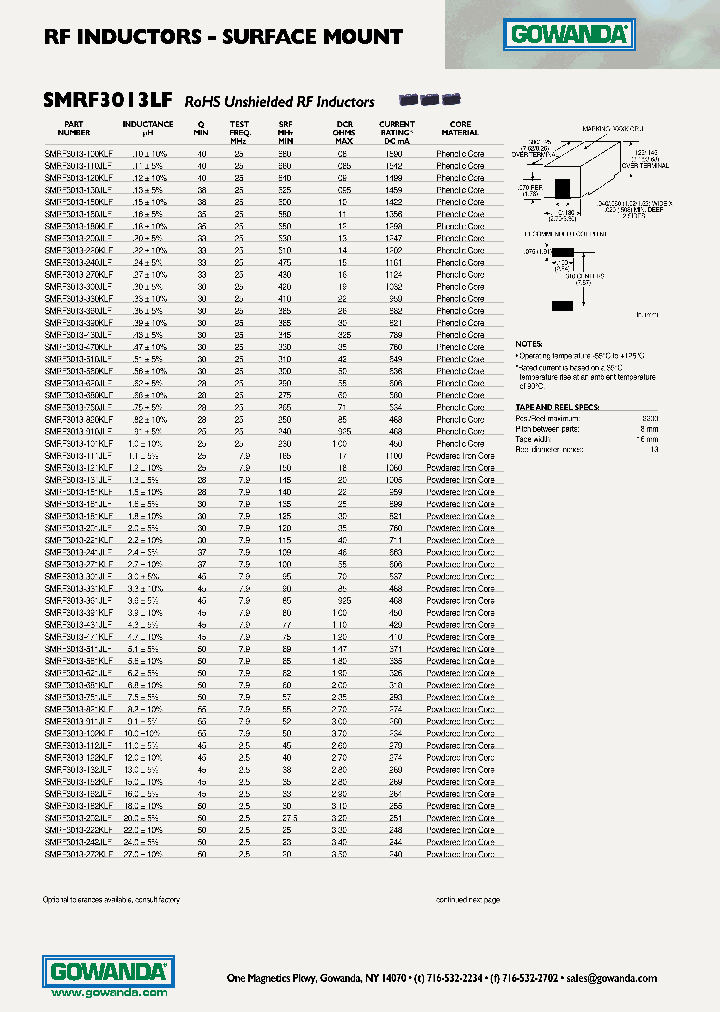 GOWANDAELECTRONICSCORP-SMRF3013-473KLF_6739935.PDF Datasheet