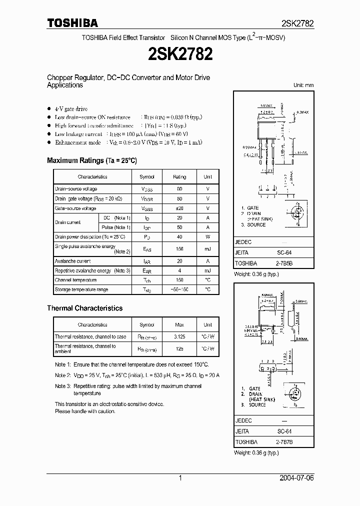 2SK27822-7B5B_6739878.PDF Datasheet